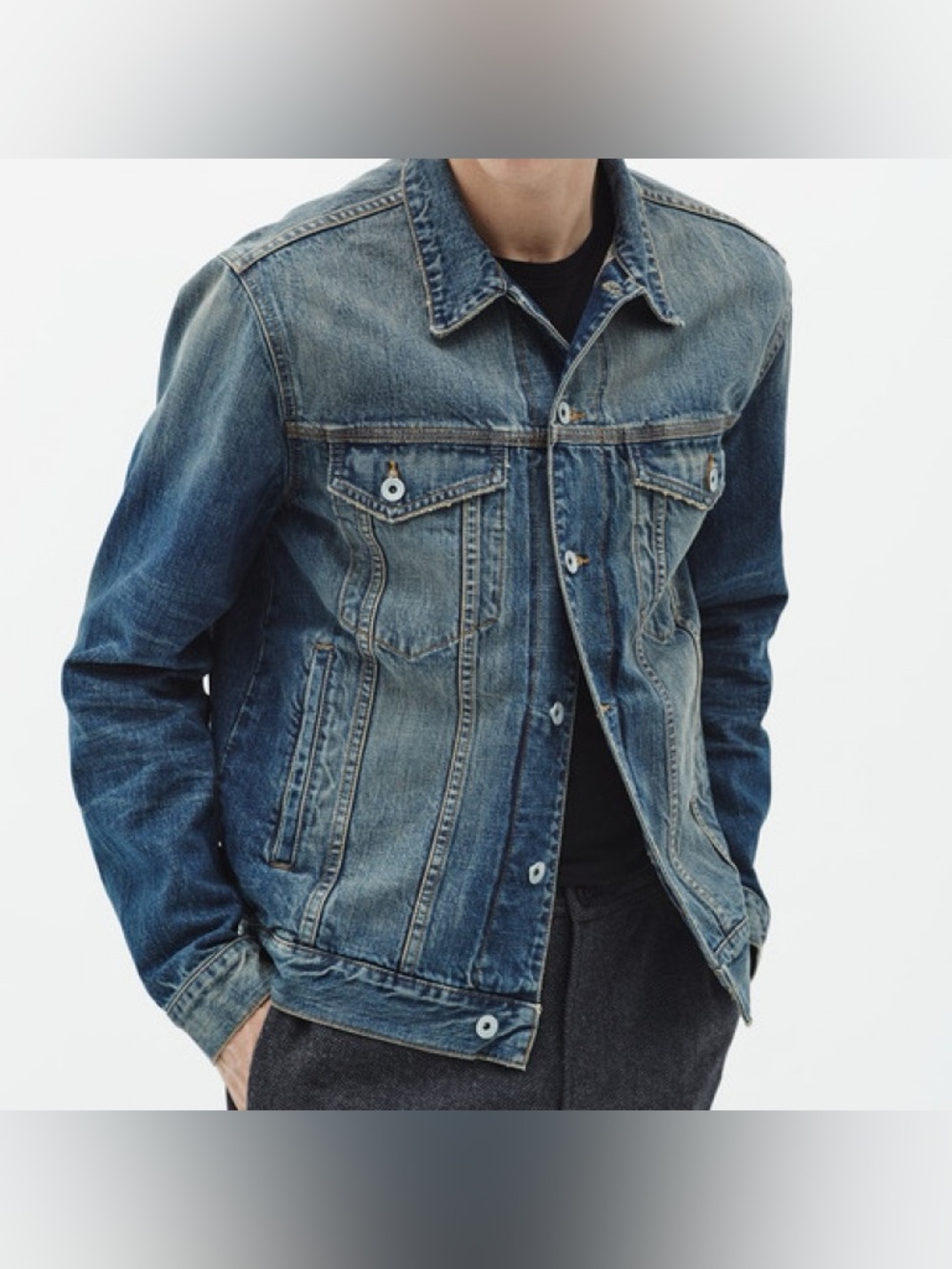 Baldwin Denim Jacket - Made in USA - Picture 5 of 5